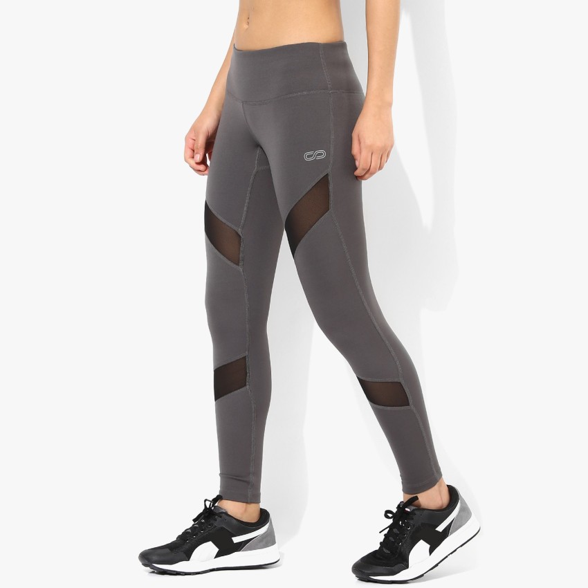 Silvertraq Striped Women Grey Track Pants - Buy Silvertraq Striped