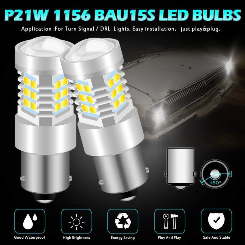 48W digital Bau15s PY21W blinkers LED lampa 2-pack
