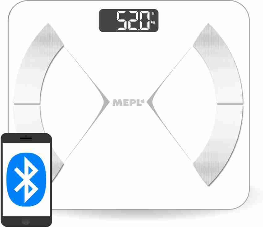 MEPL Digital Smart Scale Weighing BMI Weight Machine for Body Weight Body  Fat Analyzer Machine Composition