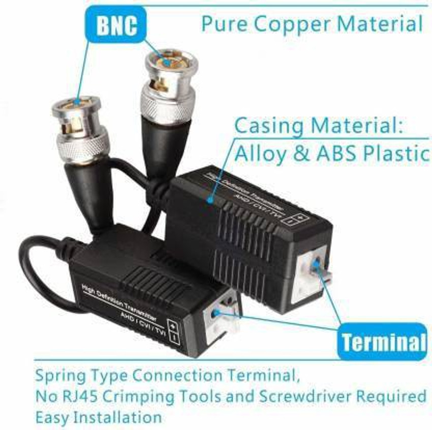Cat5 to online bnc balun