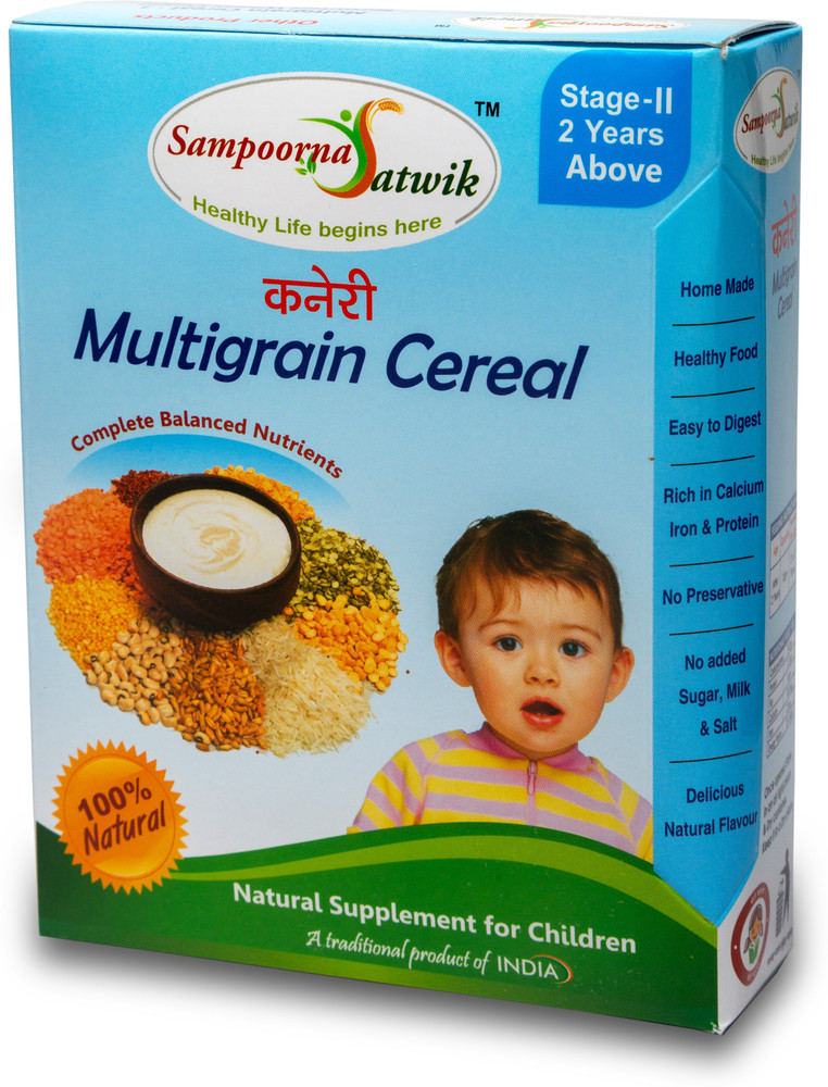 Homemade multigrain shop cereal for baby