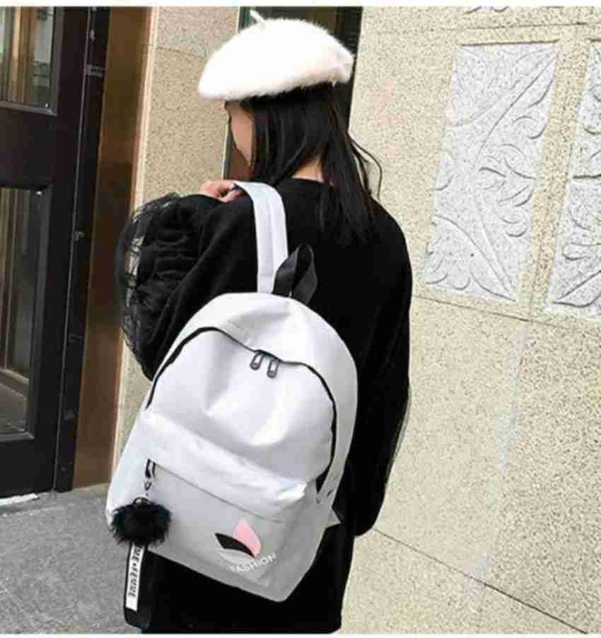 Favcarry Backpack for girls/college bag for girls/tuition bag/casual  backpack for women/office bag/travel bag 25 L Backpack Black - Price in  India