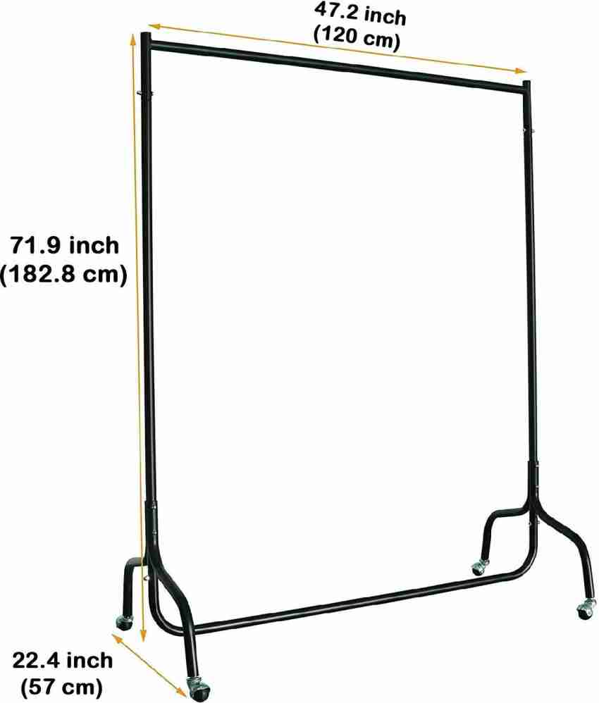 ADA Steel Floor Cloth Dryer Stand Heavy Duty Clothes Rack for Hanging  Clothes with Wheels, Clothing Rack on Wheels, Clothes Hanger, Clothes Rail-  6 ft Price in India - Buy ADA Steel
