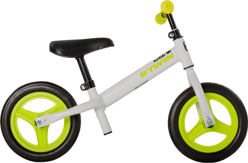 BTWIN by Decathlon 100 Kids 10 Inch Balance Bike White 10 T