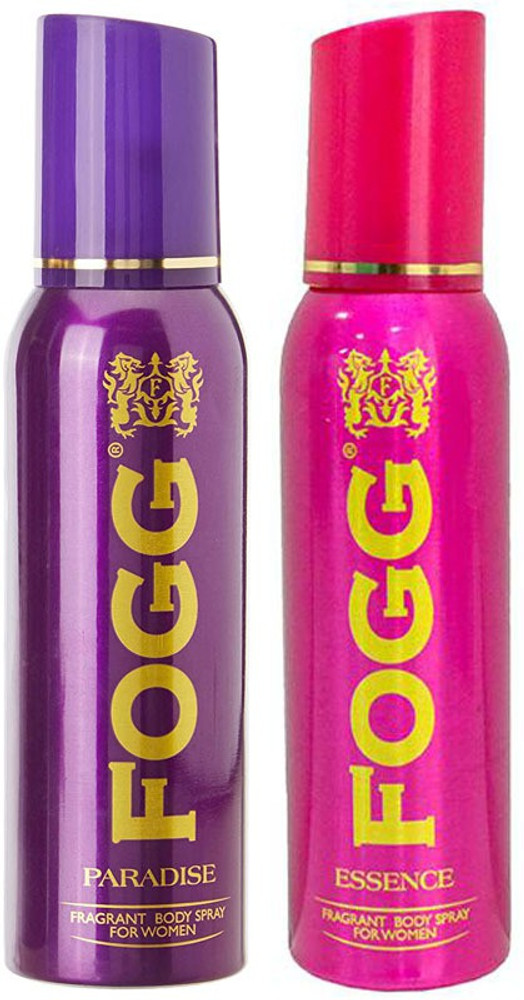 FOGG Paradise Essence Fragrant Body Spray For Women 2X120ml Body