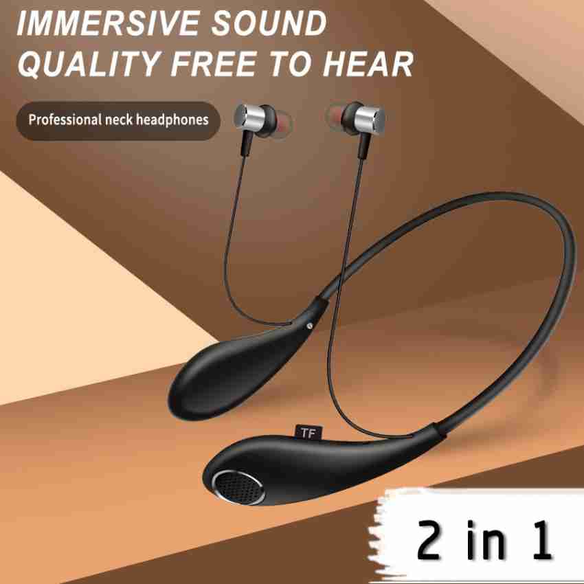 Life Like 2 IN 1 Wreless Earphone HD External Sound Speaker