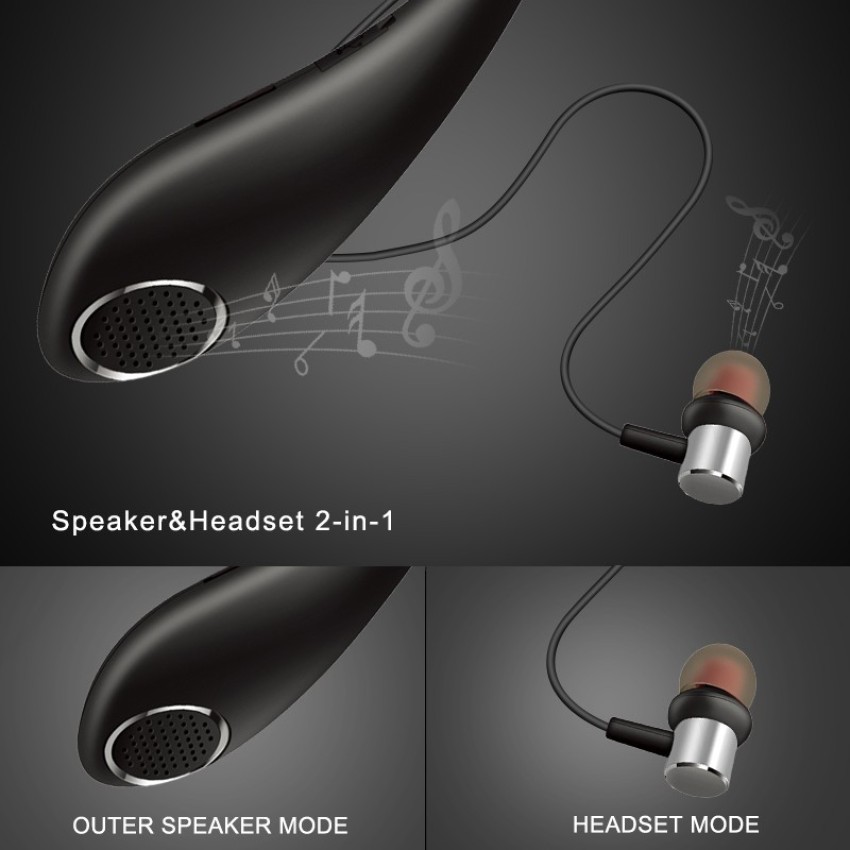 Life Like 2 IN 1 Wreless Earphone HD External Sound Speaker