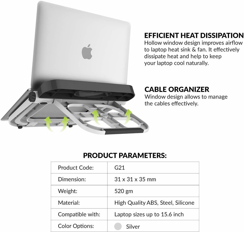 Gizga essentials online laptop stand