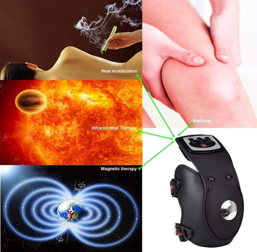 Buy NIVKART Smart Knee Massager Magnetic Vibration Heating Joint