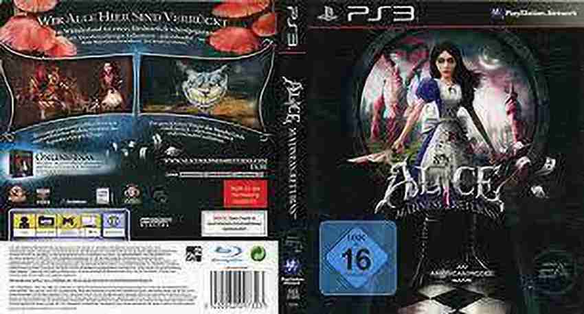 Alice madness returns playstation hot sale 3