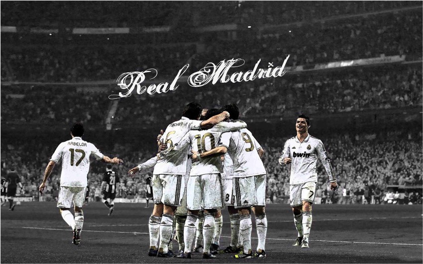 Aesthetic Poster Real Madrid Football Poster Football Poster
