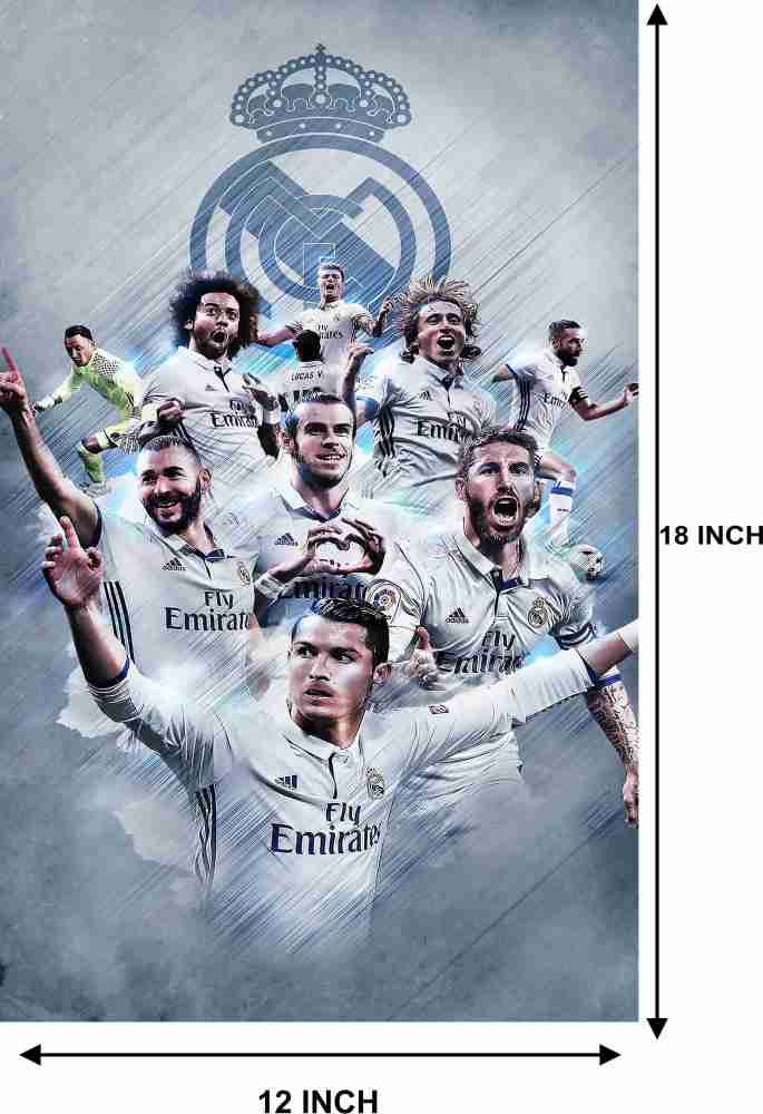 Real Madrid Logo Poster - CreateSA