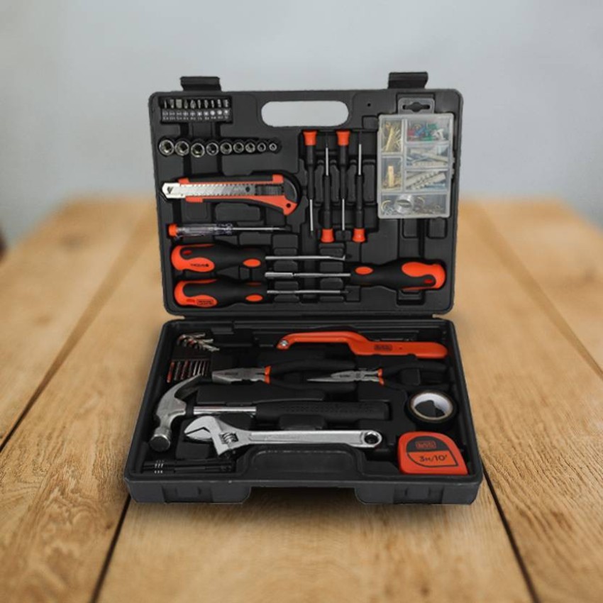 Black Decker 126 pcs tool kit Hand Tool Kit Price in India Buy