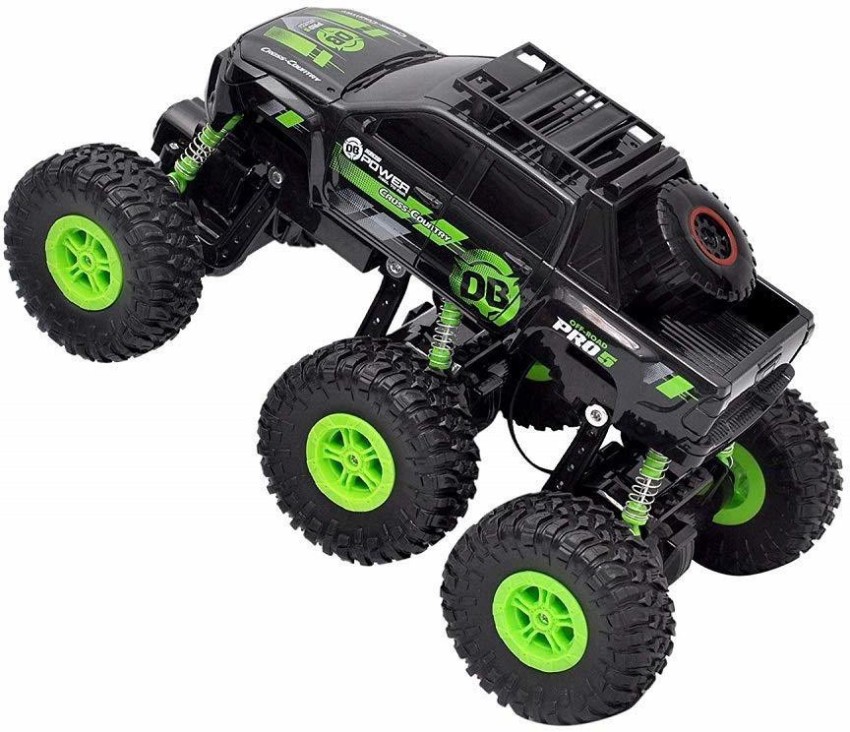 Remote control car clearance with 6 wheels