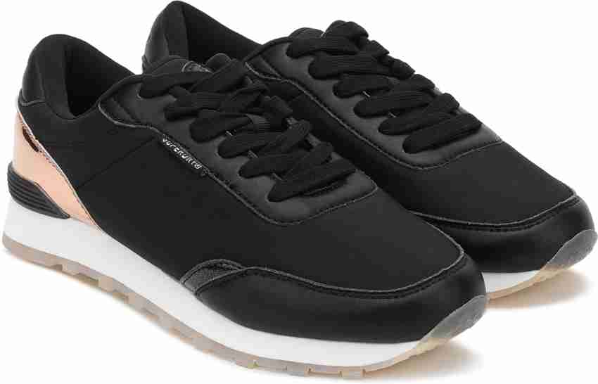 Ladies black superdry trainers shop