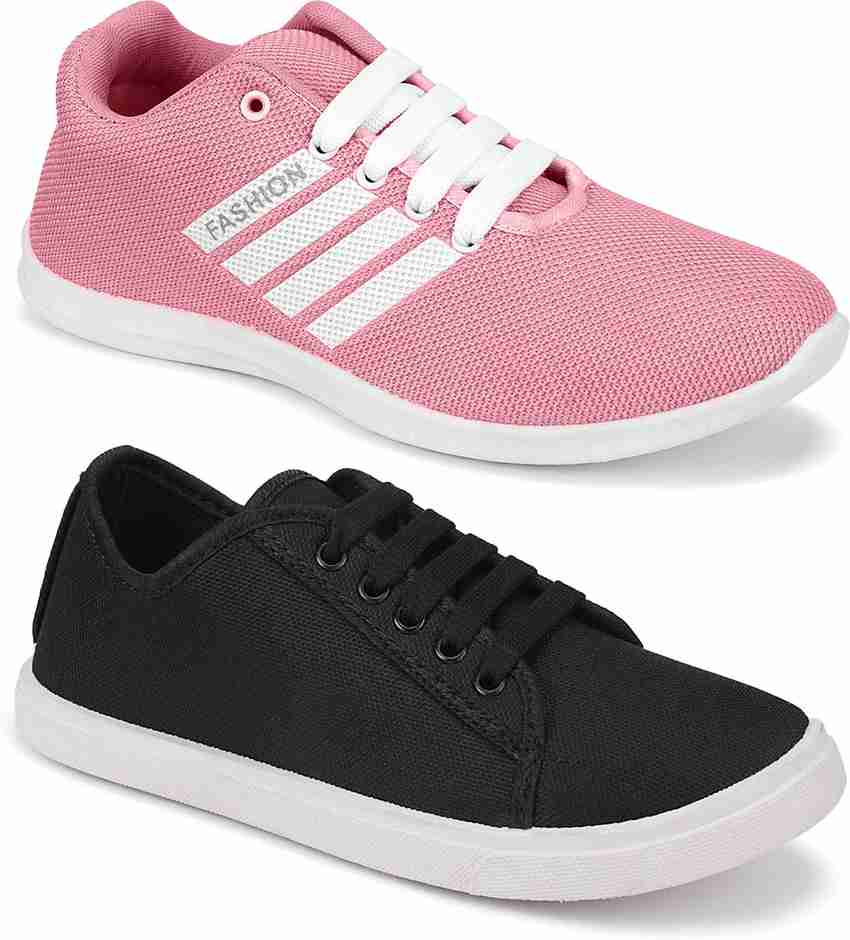 World Wear Footwear Combo Pack of 2 Latest Collection of Stylish Shoes Running Shoes For Women Buy World Wear Footwear Combo Pack of 2 Latest Collection of Stylish Shoes Running Shoes