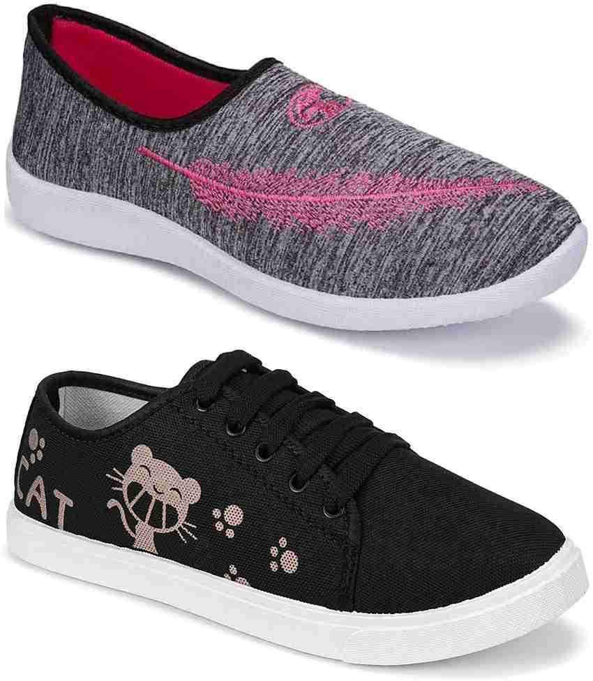 World Wear Footwear Combo Pack of 2 Latest Collection of Stylish Running Sports Running Shoes For Women Buy World Wear Footwear Combo Pack of 2 Latest Collection of Stylish Running Sports