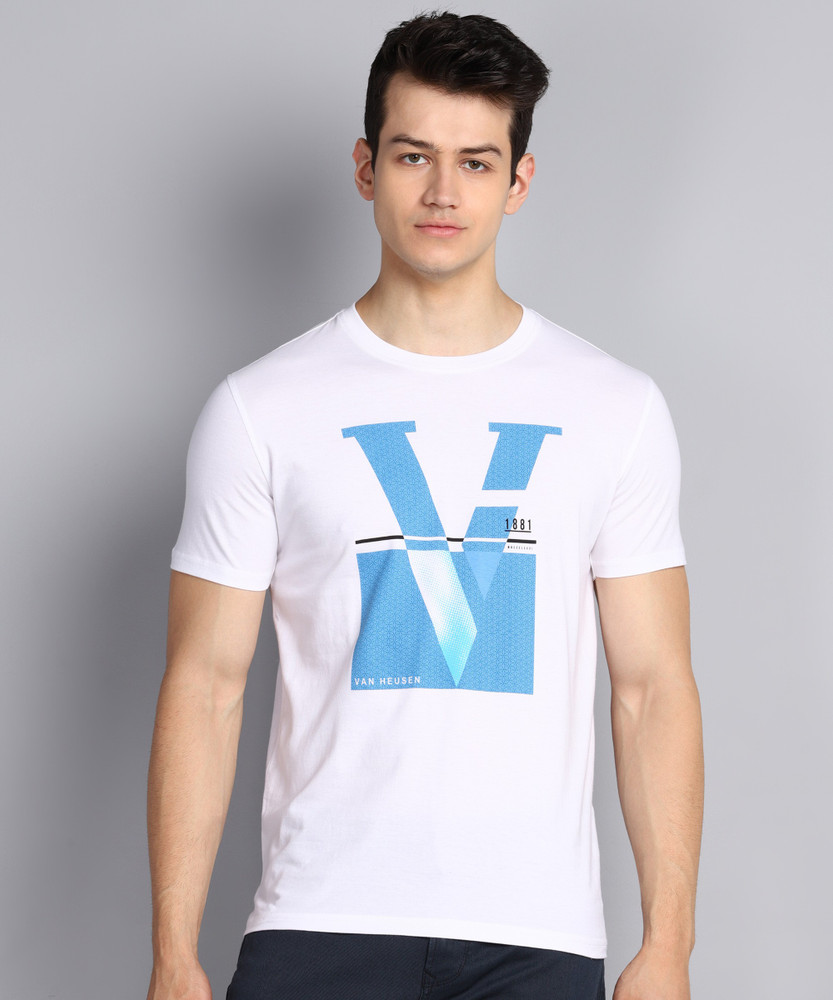 Van heusen on sale t shirts flipkart