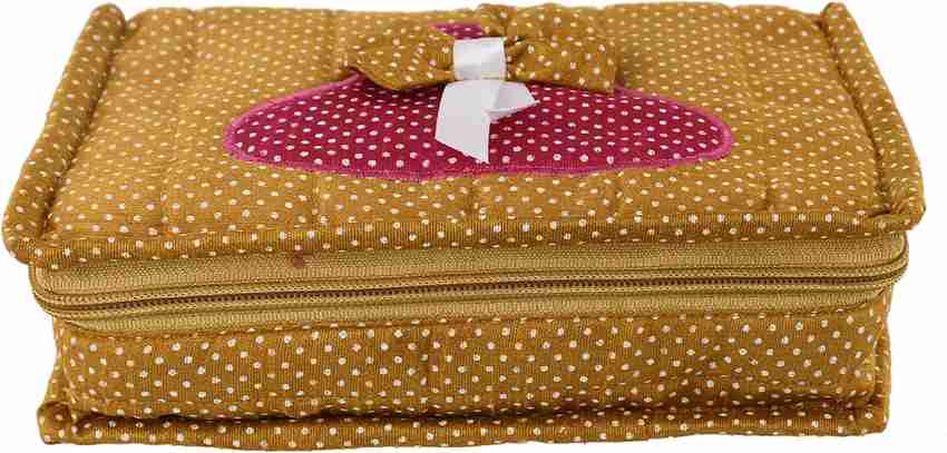 KUBER INDUSTRIES Cotton Multipurpose 7 Pocket Dot Printed