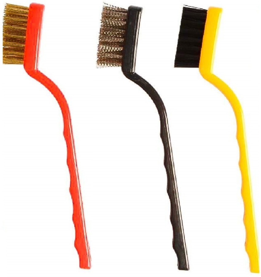 YXQ Home Kitchen Clean Wire Brush for Gas Stove Smoke Machine Tool Colorful  3 Pcs