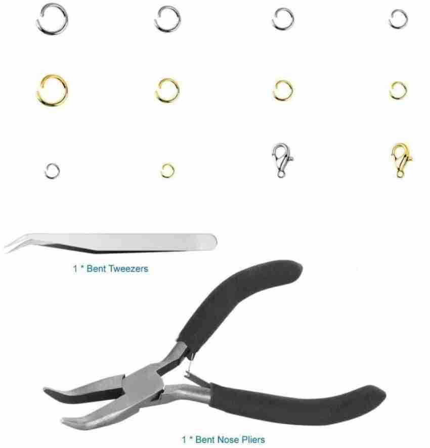 DIY Craft Jump Rings for Jewelry Making Supplies and Necklace Repair with Jump  Ring Pliers and Open Jump Ring - Jump Rings for Jewelry Making Supplies and  Necklace Repair with Jump Ring