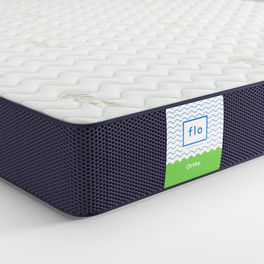 FLO ORTHO 6 inch Double PU Foam Mattress Price in India Buy FLO