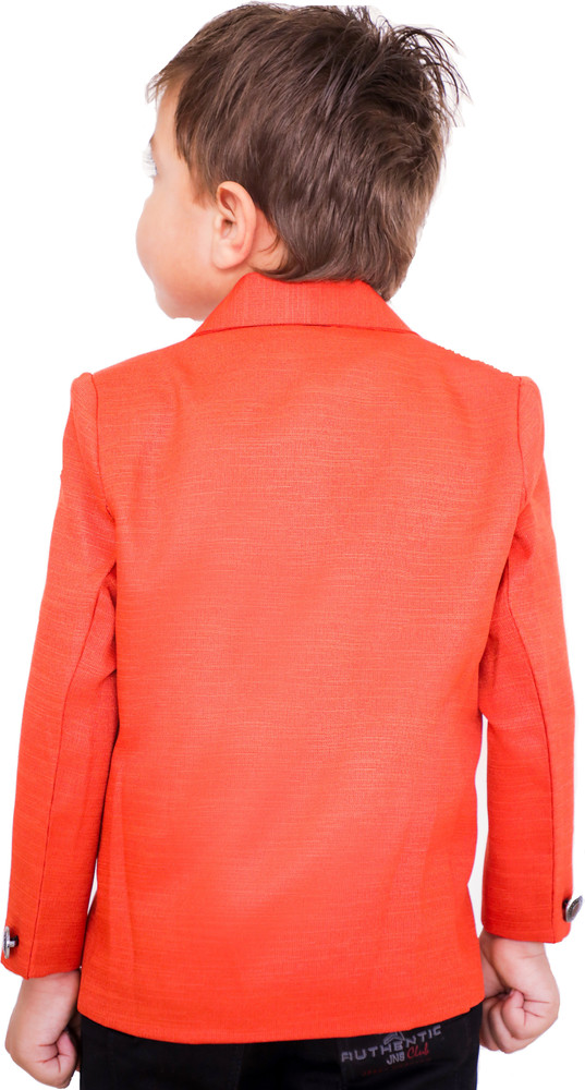 TRIMURTI BAZAAR Solid Single Breasted Casual Boys Blazer