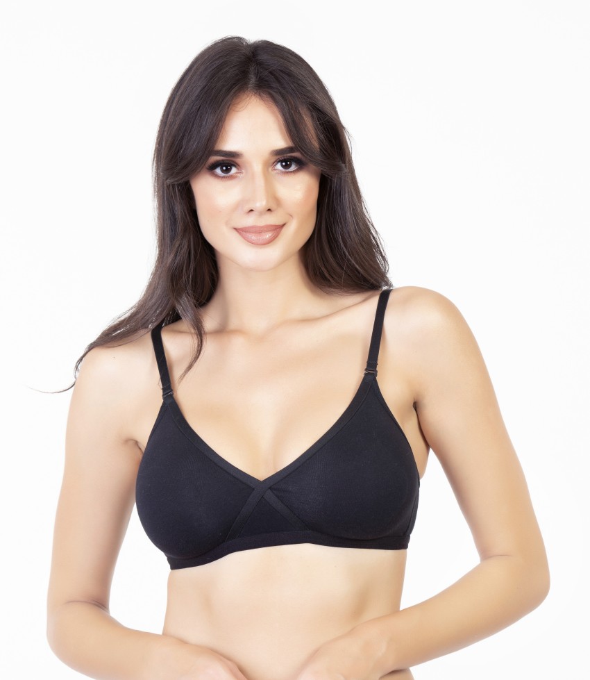 Envie Women's Cotton Bra, Non-Padded/Non-Wired, Ladies Daily Use