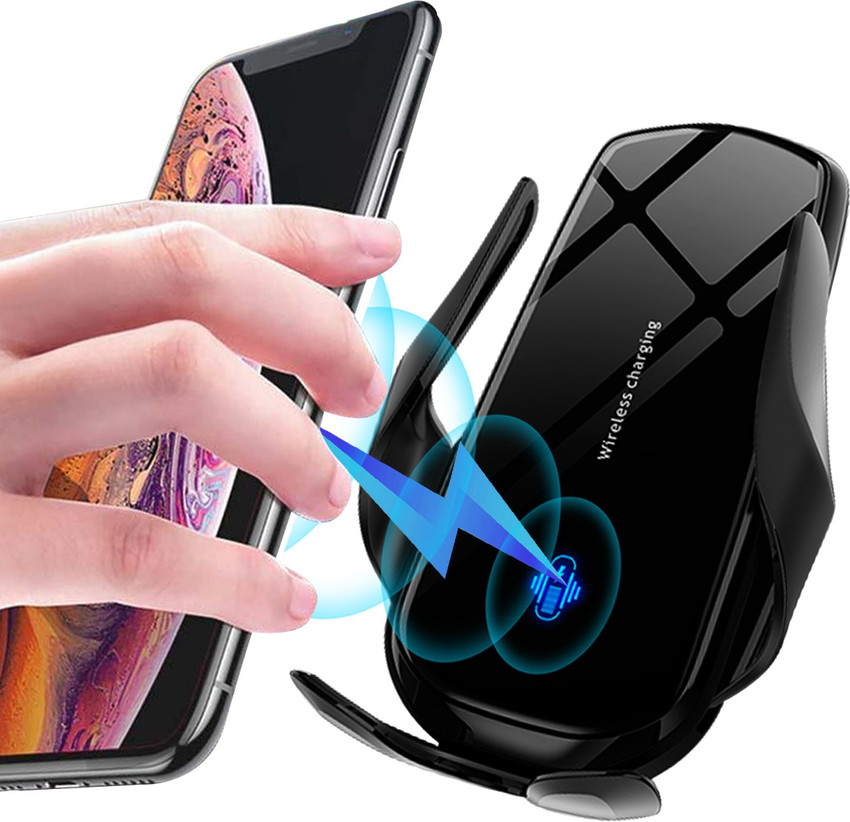 Car mobile holder with charger top