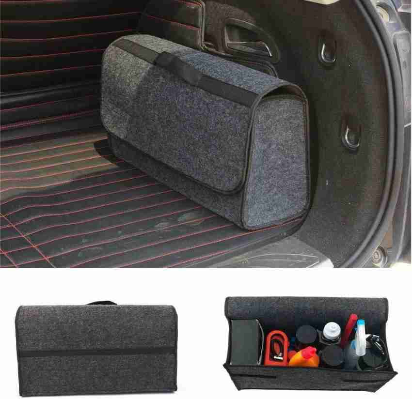 DOUBLE R BAGS Trunk Organizer Backseat Large Anti-slip Multi-compartment  Storage Utility Tool Space Saver Trash Bag for Car Organizer Back