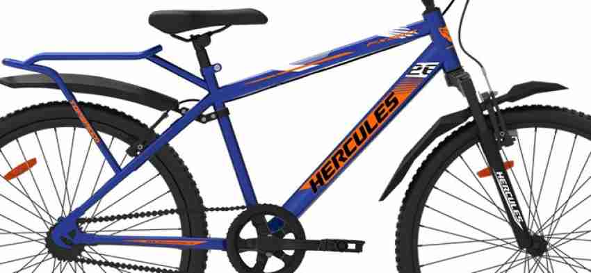 HERCULES FX200 IC BLUE WITH ORANGE 26 T Road Cycle Price in India