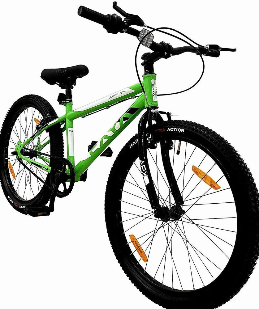 CAYA APX 24 flash green 26 T BMX Cycle Price in India Buy CAYA APX 24 flash green 26 T BMX Cycle online at Flipkart