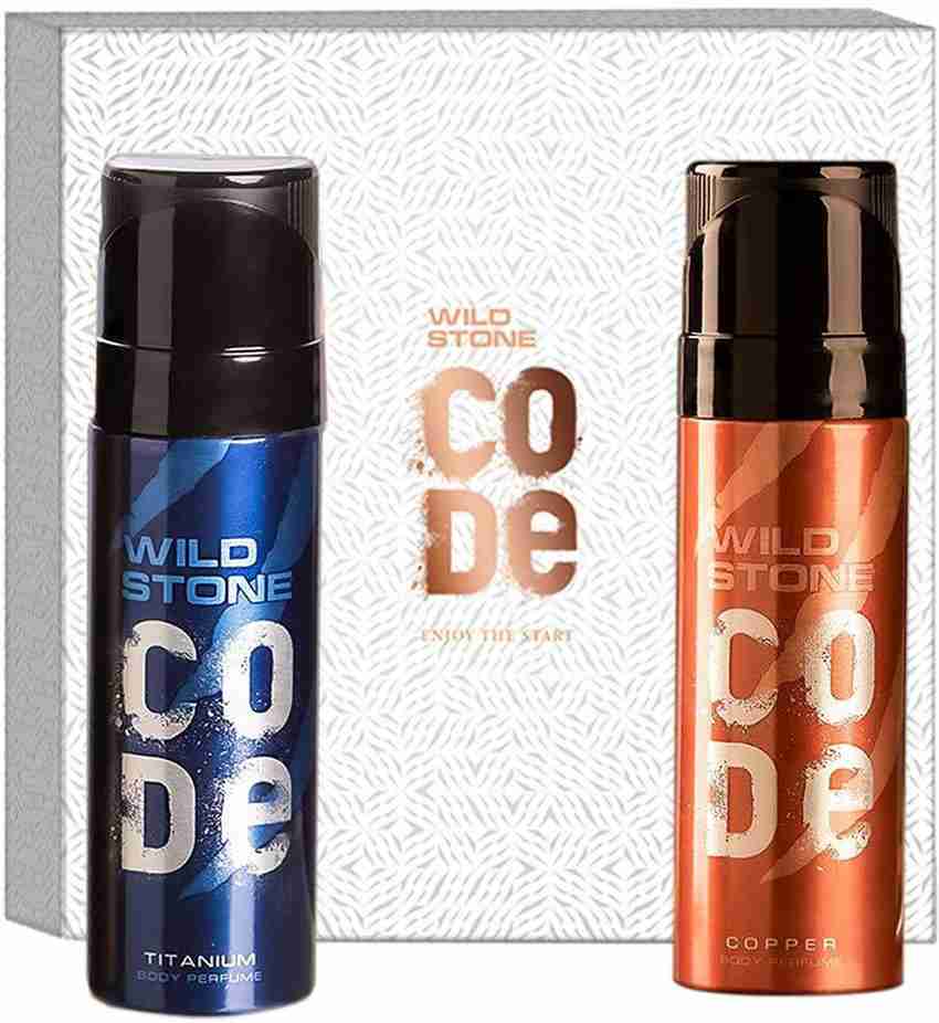 Wild stone titanium perfume body spray sales