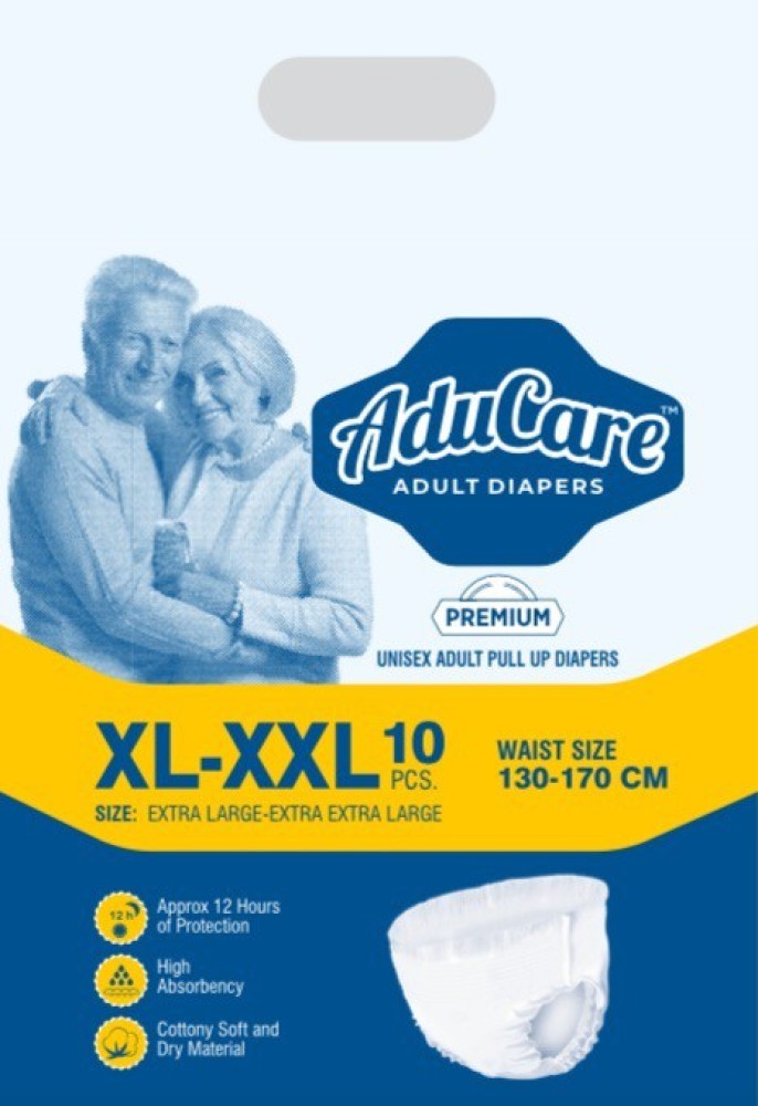 ADUCARE XL-XXL Adult Diapers - XL - XXL - Buy 10 ADUCARE Adult Diapers