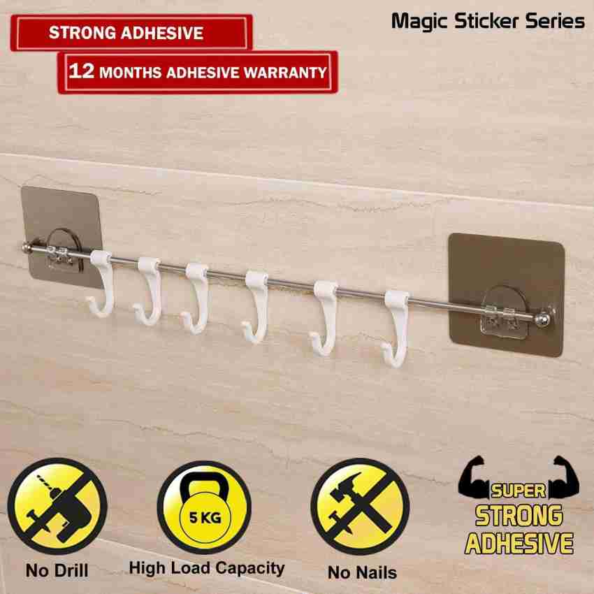HOKiPO Magic Sticker Series Adhesive Hooks for Heavy Items