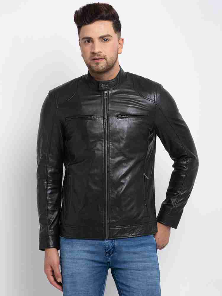 Buy Black Jackets & Coats for Men by TEAKWOOD LEATHERS Online