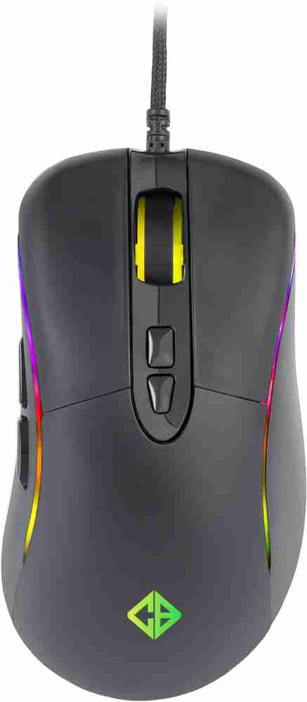 Cosmic Byte Alpha 5000DPI 7 Buttons, PMW3325 Sensor, Spectra RGB Wired  Optical Gaming Mouse