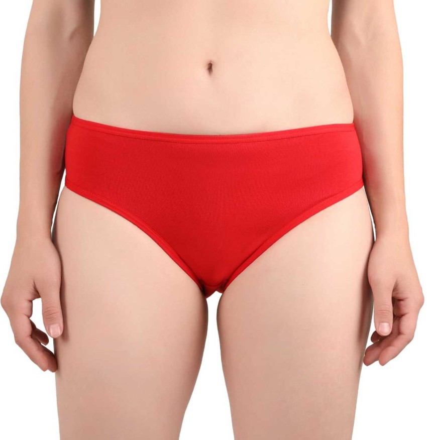 Selfcare Tummy Tucker Women Hipster Multicolor Panty - Buy Red