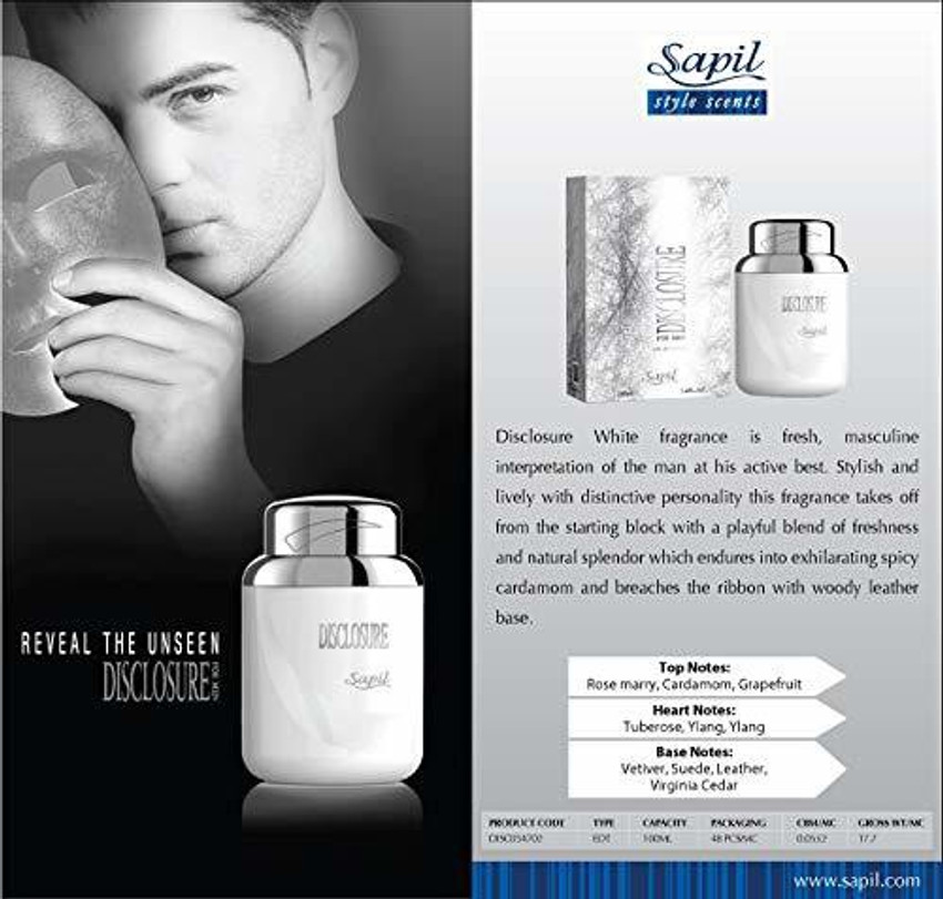 Disclosure perfume hotsell