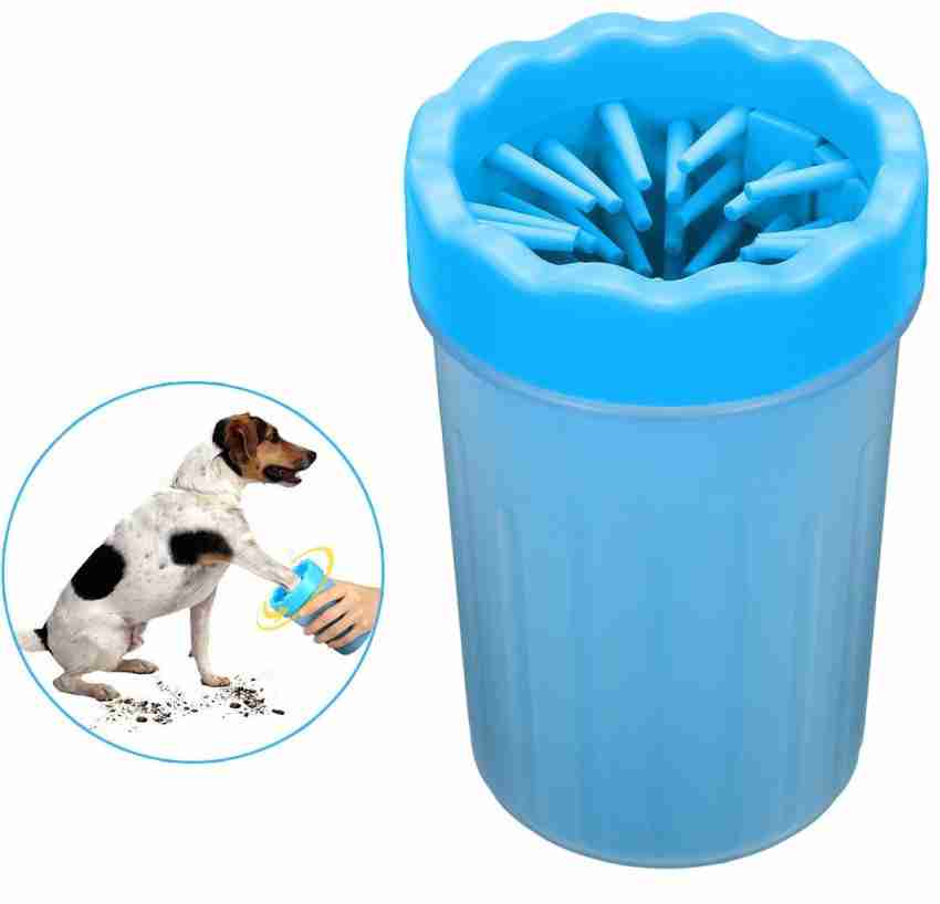 Dog foot washer outlet cup