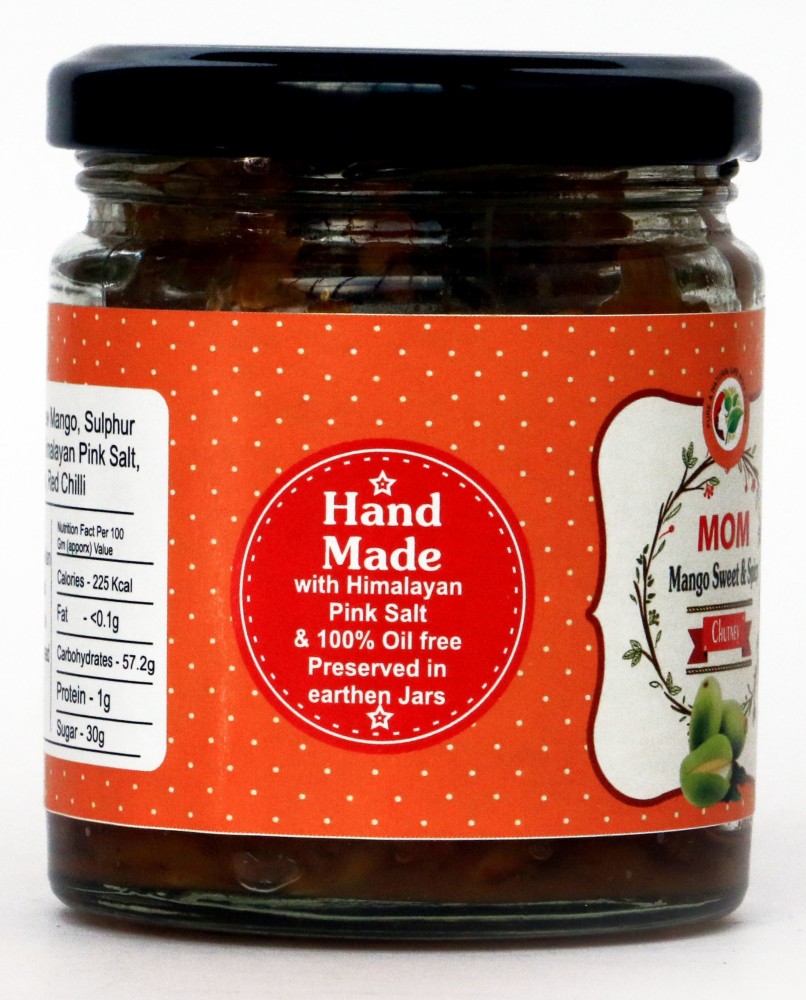 MOM Natural MN- mango sweet and spicy-200g Chutney Paste Price in