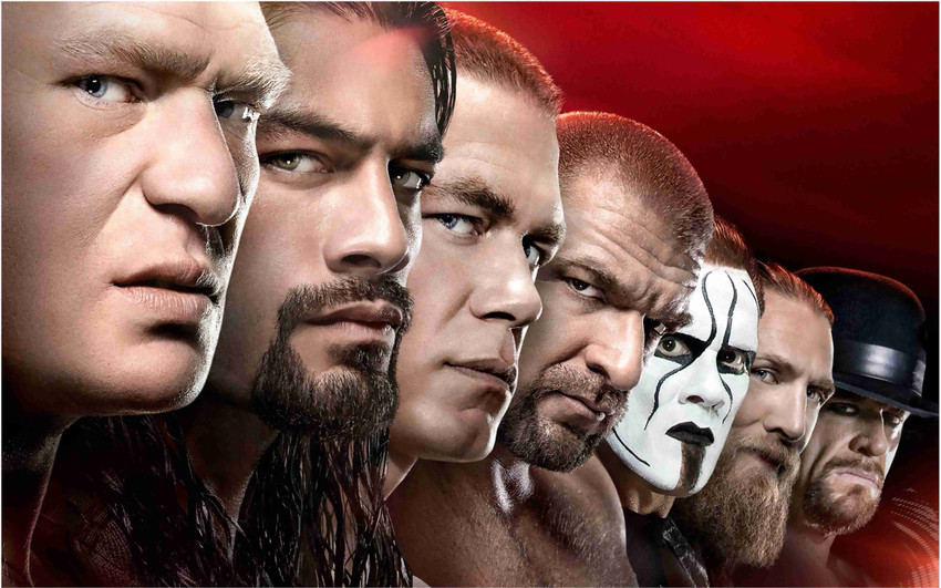 Wwe poster on sale