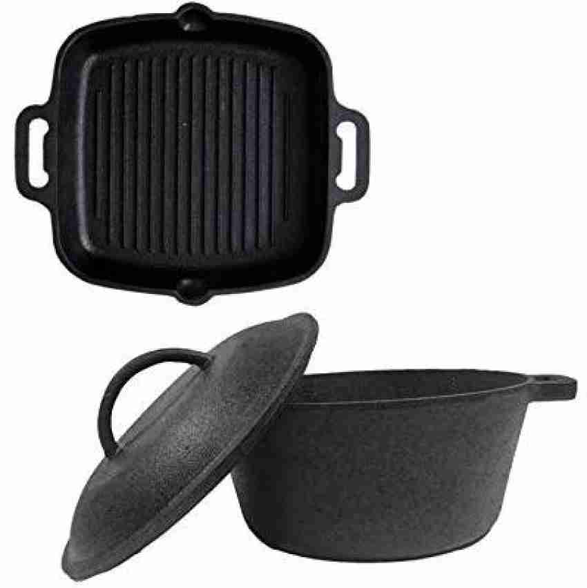  Meyer Pre Seasoned Cast Iron 12 Cavity Appam Patra, Paniyaram  Pan Iron, Appam Pan, Pan Cake, Paddu Maker, Appam Maker, Ponganal Maker, Appe  Pan, Litti Maker with 2 Side Handle, 26cm (