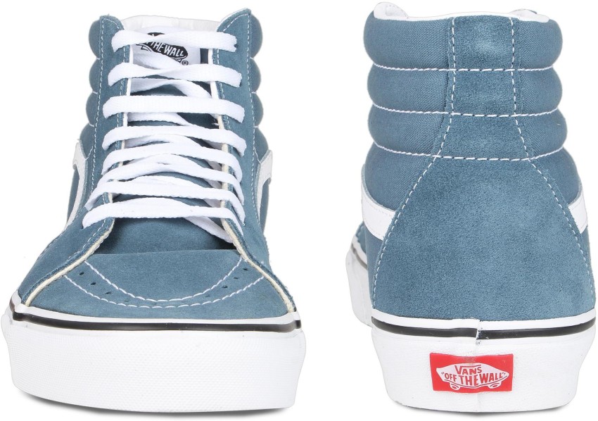 High top clearance vans light blue