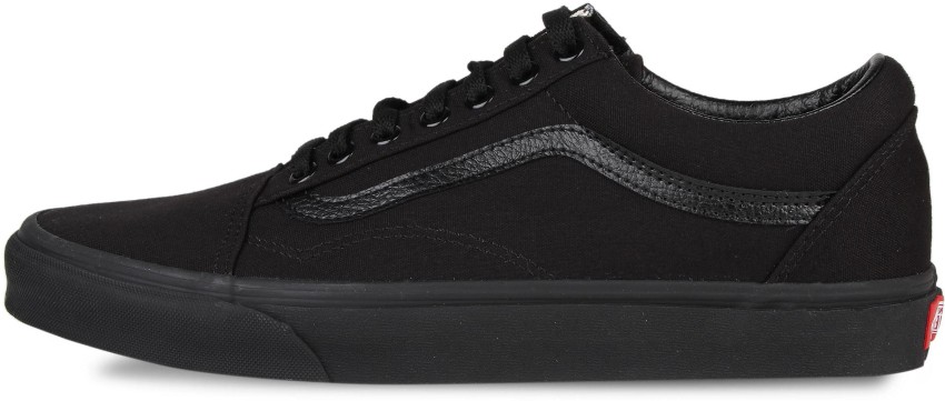 Mens black old skool vans sales sale