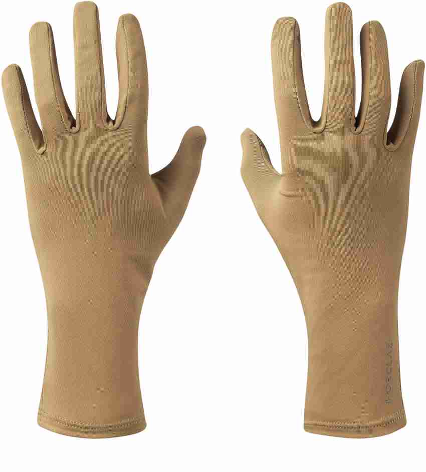 Forclaz by Decathlon Desert Trekking Anti-UV Gloves DESERT 500 BROWN  Climbing Gloves - Buy Forclaz by Decathlon Desert Trekking Anti-UV Gloves  DESERT 500 BROWN Climbing Gloves Online at Best Prices in India 