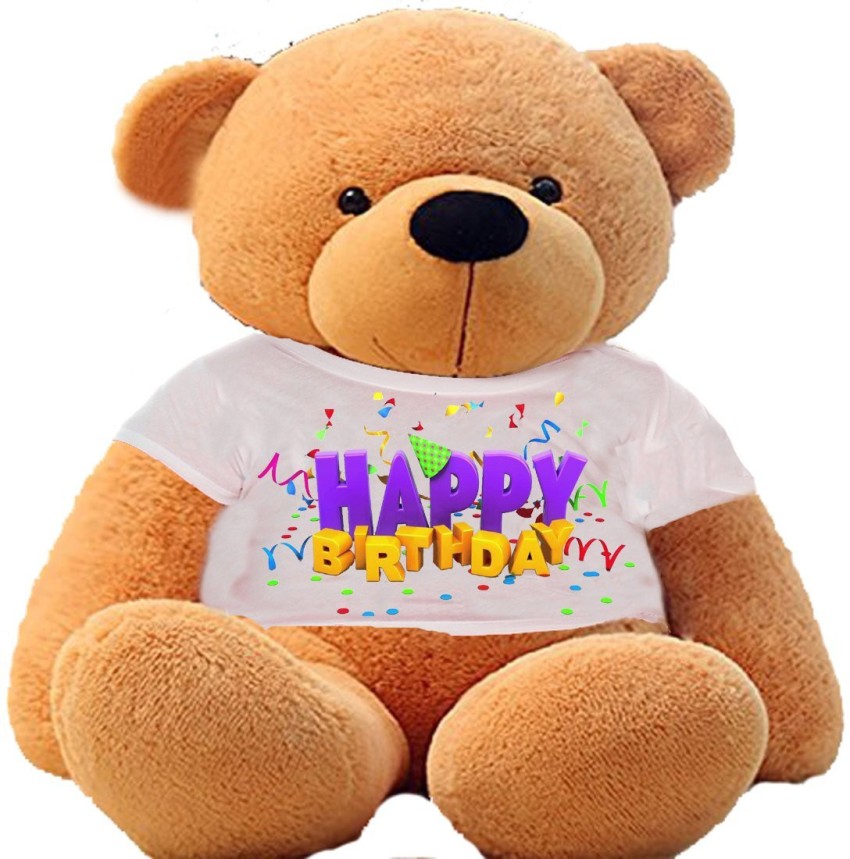 Happy birthday big teddy bear on sale