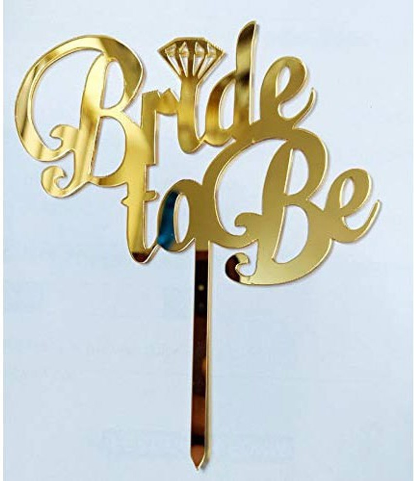 Bride to be shop cake topper