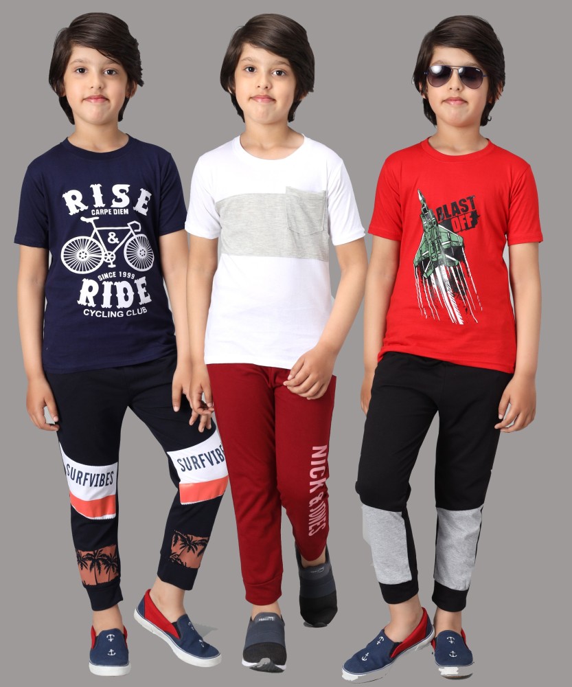 Track pants store and t shirts