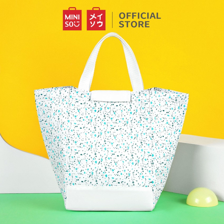 Miniso Lunch Bag with Insulating Liner Large Capacity Handheld Bag  Bento  Box  Shopee Philippines